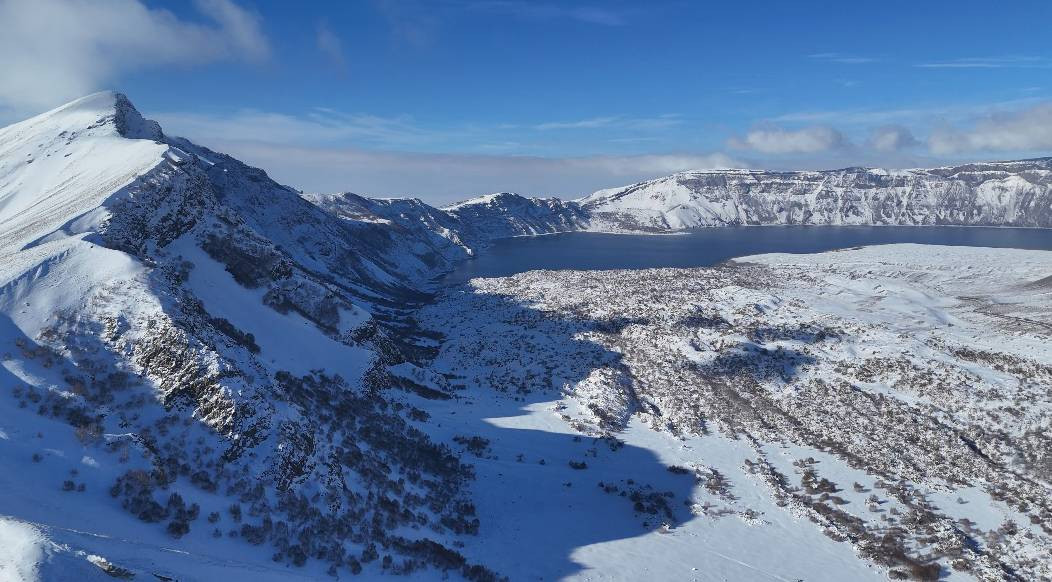 Nemrut’ta kışın eşsiz güzelliği: Dünyanın 2’nci Türkiye'nin ise en büyük krater gölü - Resim: 7